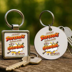 Szuperhős gépészmérnök – Kulcstartó