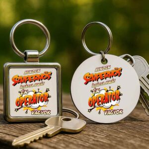 Szuperhős operátor – Kulcstartó