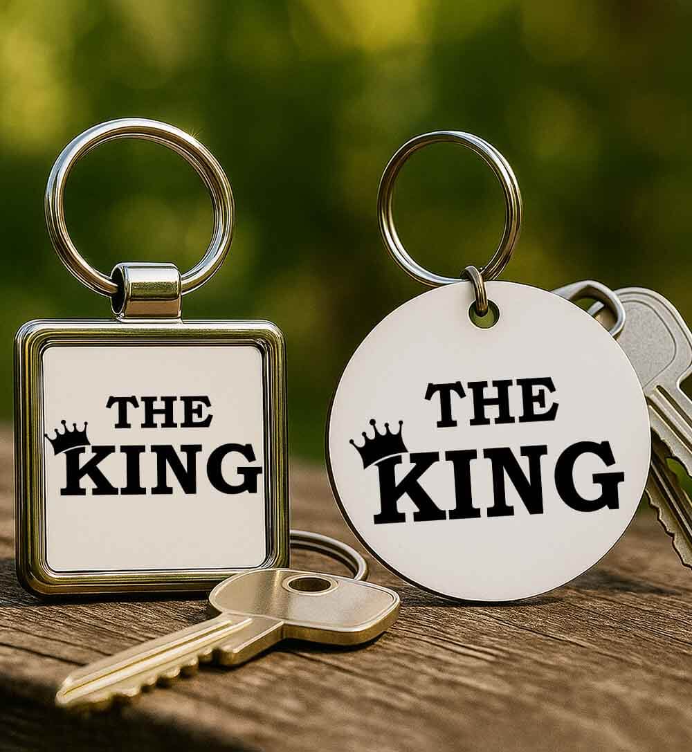 Kulcstartó The King