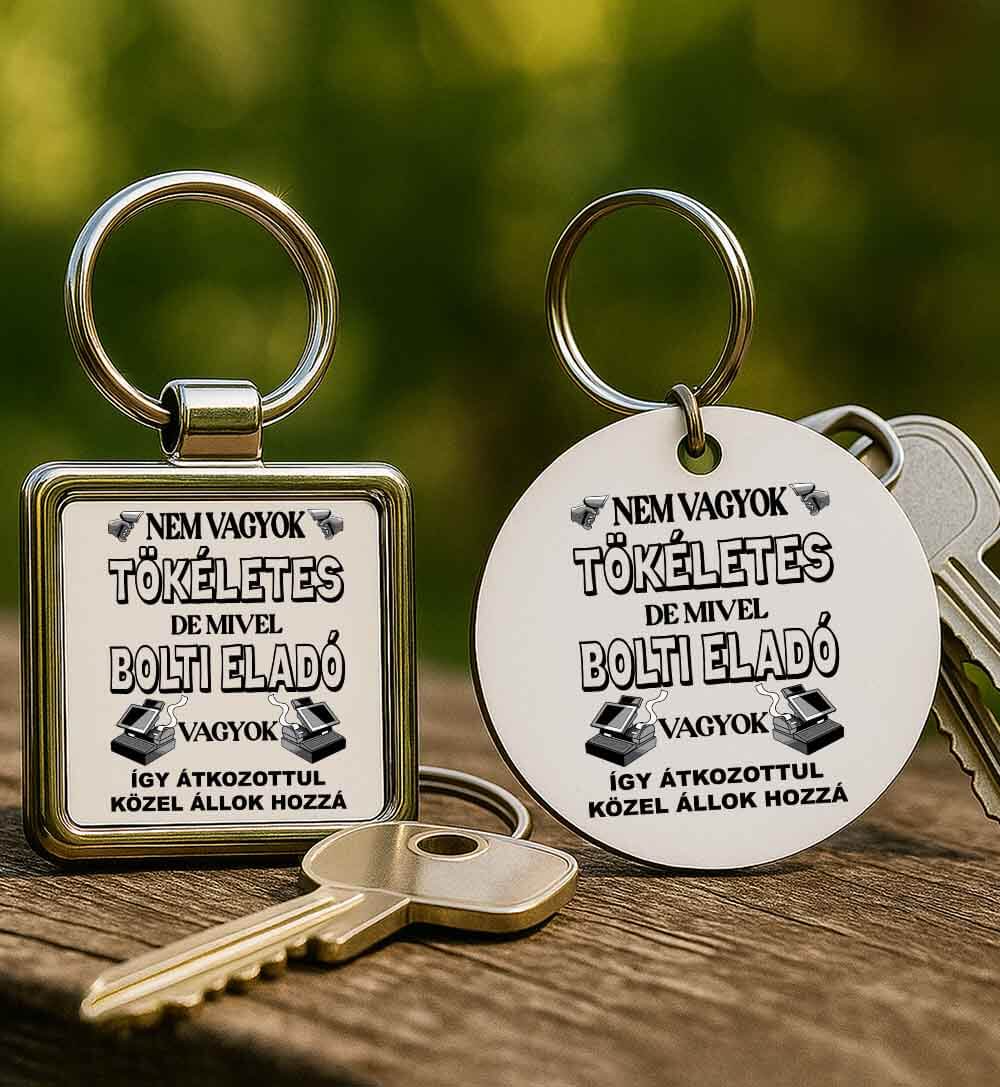 Kulcstartó Tökéletes bolti eladó