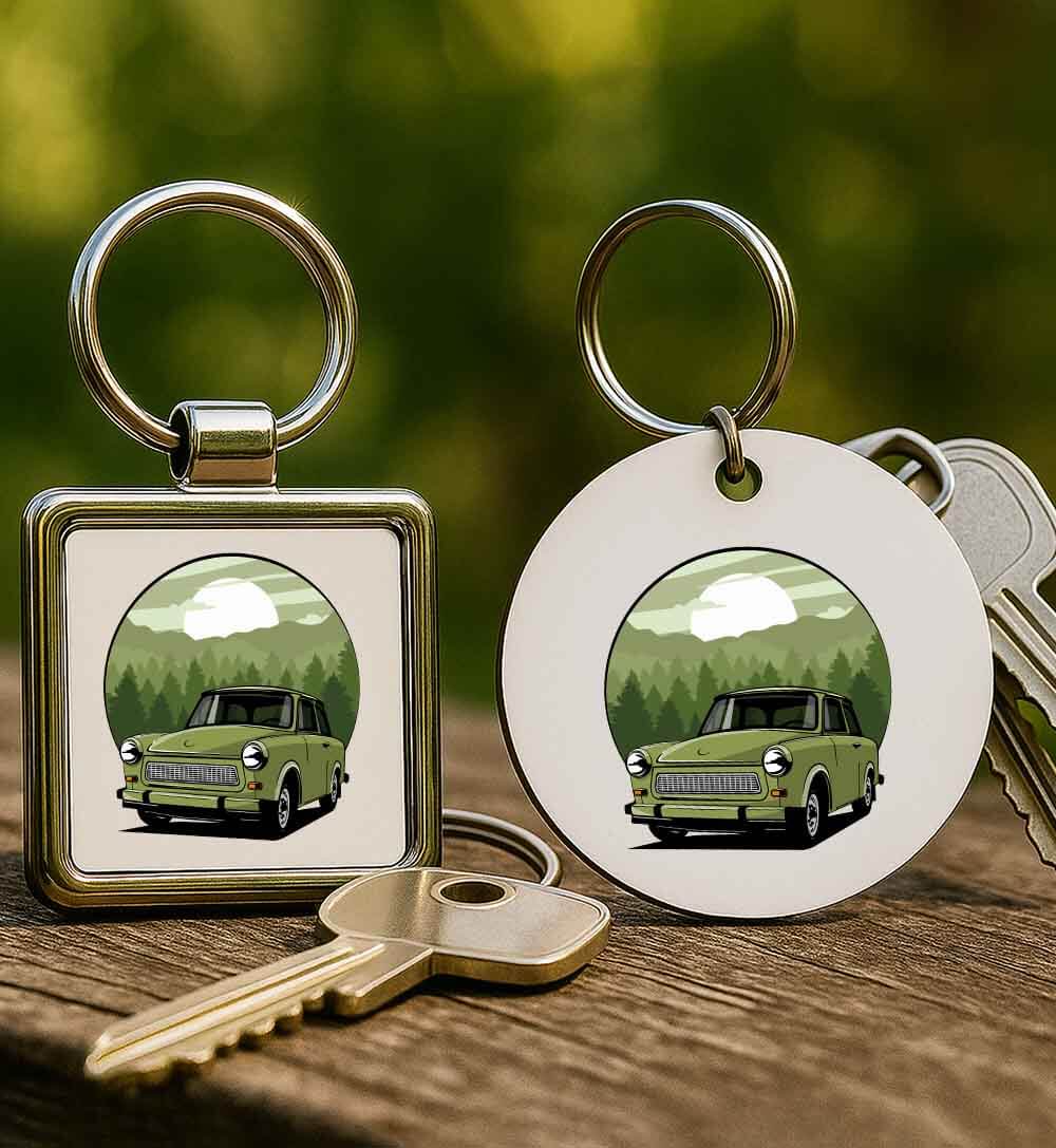 Trabant 601 limousine - Kulcstartó