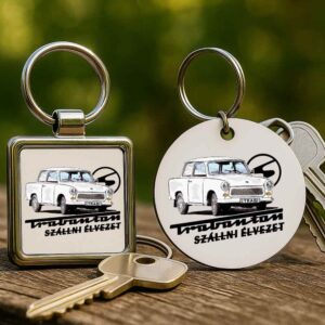 Trabanton szállni – Kulcstartó