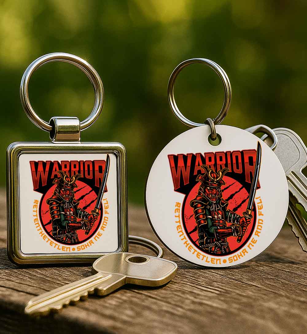 Kulcstartó Warrior ne add fel