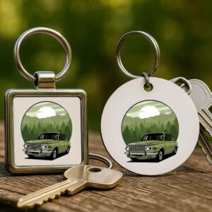 Wartburg Deluxe – Kulcstartó