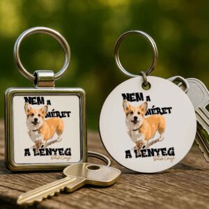 Welsh corgi nem lényeg – Kulcstartó