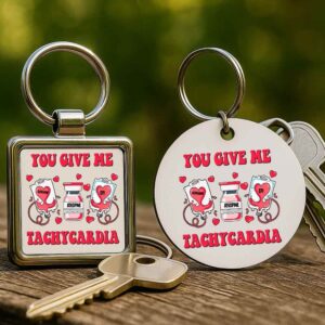 You give me tachycardia – Kulcstartó