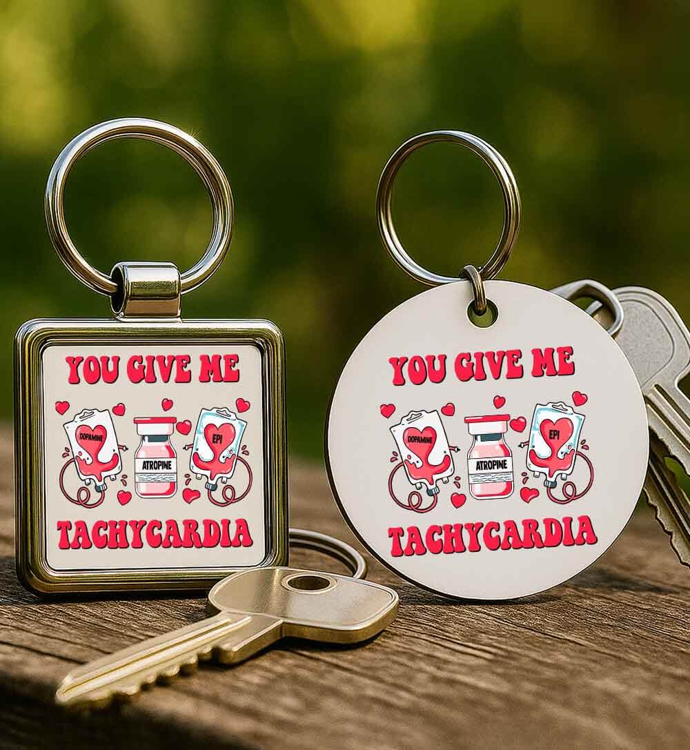 Kulcsartó You give me tachycardia