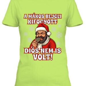 Bud Spencer bejgli Karácsony – Női póló