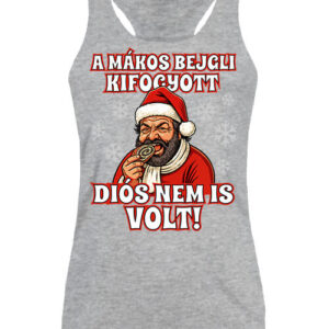 Bud Spencer bejgli Karácsony – Női ujjatlan póló