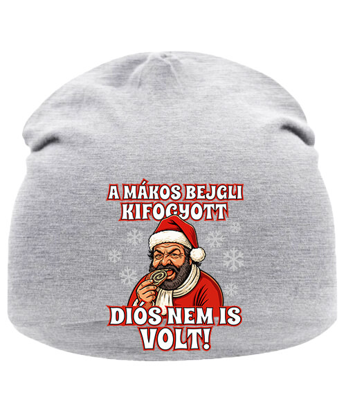 Sapka Bud Spencer bejgli Karácsony szürke