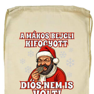 Bud Spencer bejgli Karácsony- Basic tornazsák