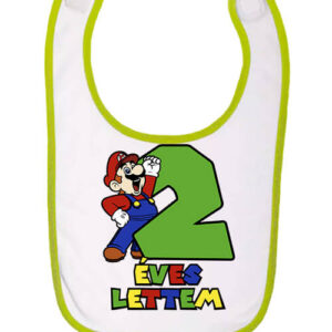 2 éves lettem Super Mario – Baba előke