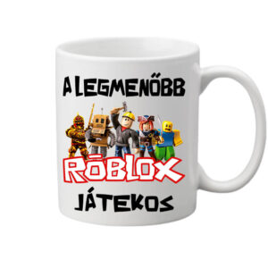A legmenőbb Roblox játékos – Bögre