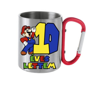 10 éves lettem Super Mario – Karabineres bögre