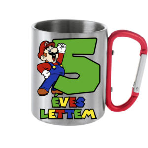 5 éves lettem Super Mario – Karabineres bögre