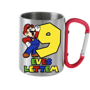 9 éves lettem Super Mario – Karabineres bögre