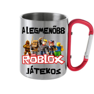 A legmenőbb Roblox játékos – Karabineres bögre