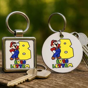 8 éves lettem Super Mario – Kulcstartó