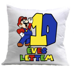 10 éves lettem Super Mario – Párna