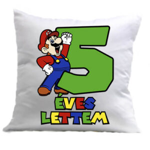 5 éves lettem Super Mario – Párna