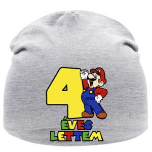4 éves lettem Super Mario –  Sapka