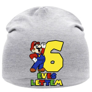6 éves lettem Super Mario –  Sapka