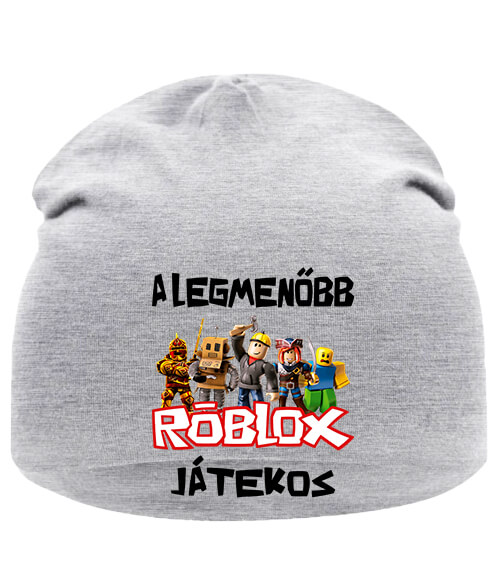 Sapka A legmenőbb Roblox játékos szürke