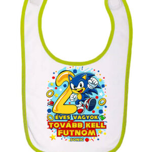 Sonic 2 éves születésnap – Baba előke