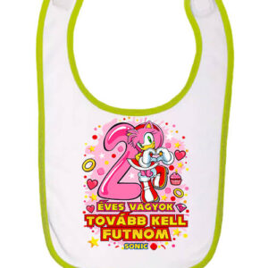 Sonic Amy 2 éves születésnap – Baba előke