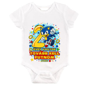 Sonic 2 éves születésnap – Baby Body