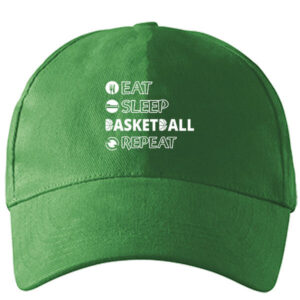 Eat sleep basketball repeat – Baseball sapka