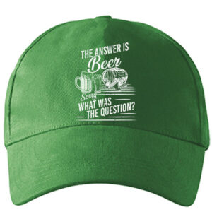 The answer is beer – Baseball sapka