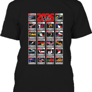 MotoGP 2026 versenynaptár – Férfi póló