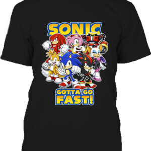 Sonic gotta go fast – Férfi póló