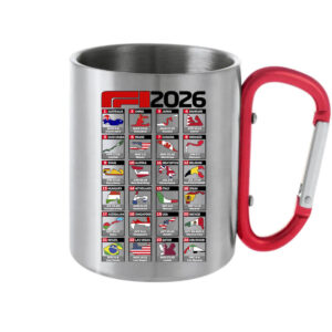 Forma 1 2026 versenynaptár – Karabineres bögre