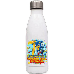 Sonic 7 éves születésnap – Kulacs