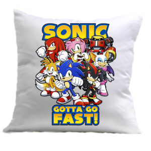 Sonic gotta go fast – Párna