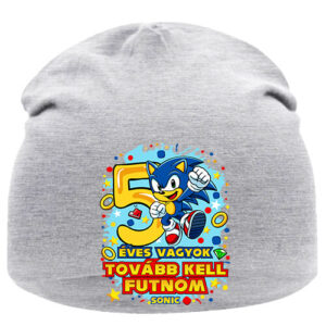 Sonic 5 éves születésnap –  Sapka