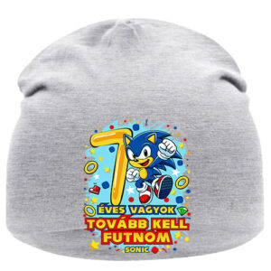 Sonic 7 éves születésnap –  Sapka