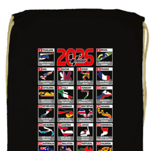 MotoGP 2026 versenynaptár- Basic tornazsák