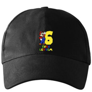 6 éves lettem Super Mario – Baseball sapka
