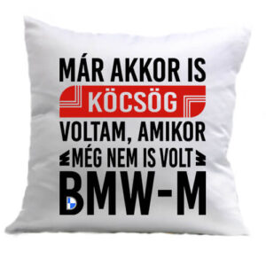 Vicces BMW-s beszólás – Párna