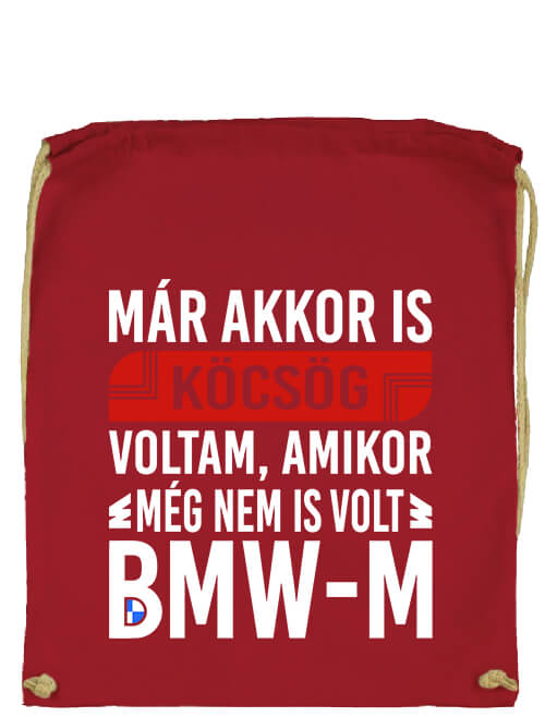 Tornazsák Vicces BMW-s beszólás piros