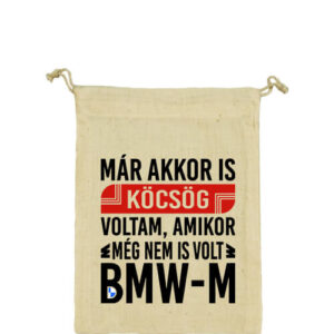 Vicces BMW-s beszólás – Vászonzacskó