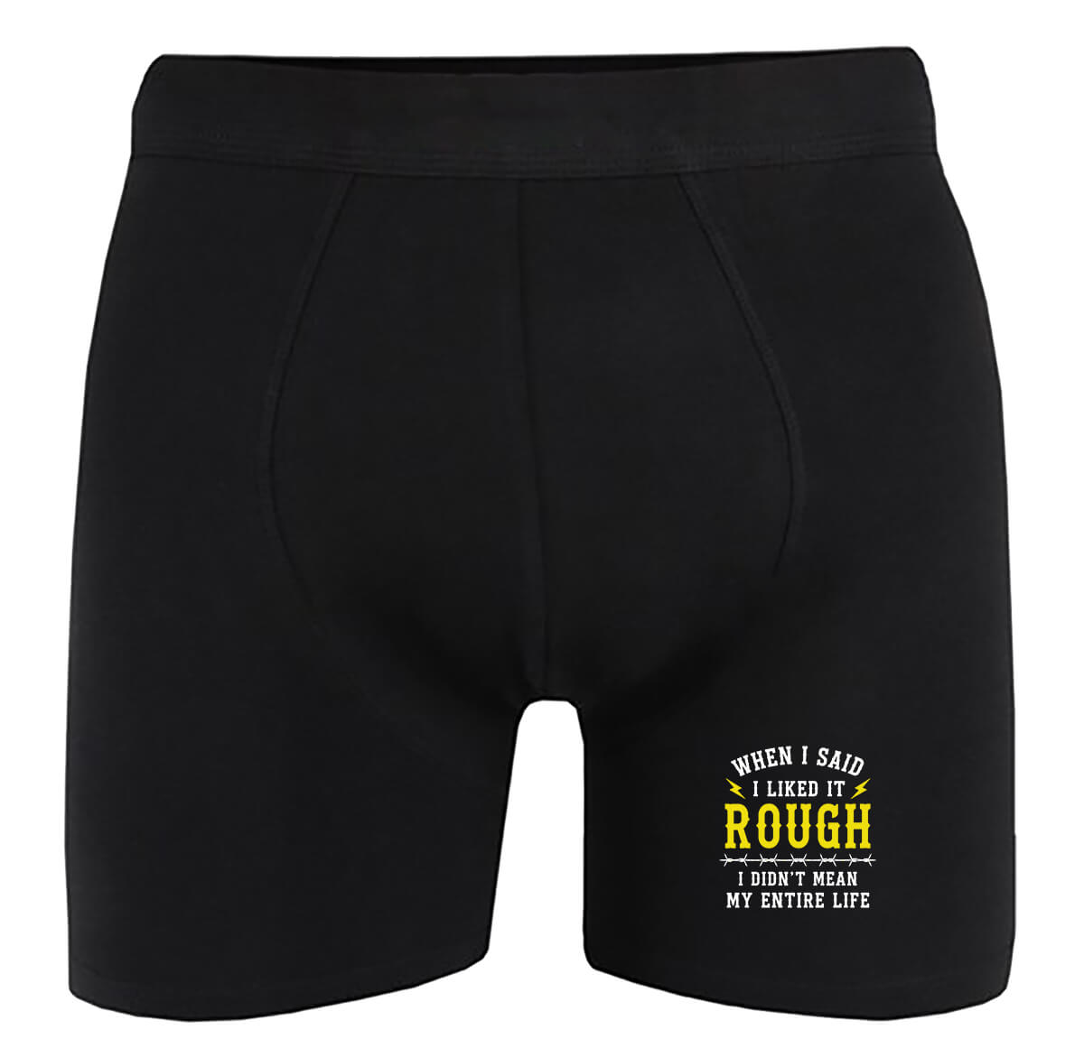 Boxer Az élet kemény I liked it rough fekete