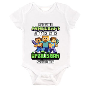 A legjobb Minecraft játékos áprilisban született – Baby Body