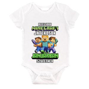 A legjobb Minecraft játékos januárban született – Baby Body