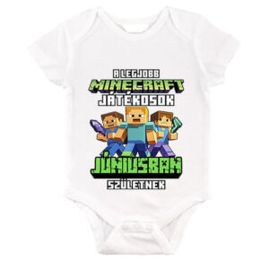 A legjobb Minecraft játékos júniusban született – Baby Body