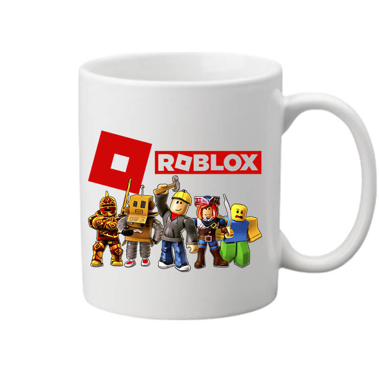 Bögre Roblox gamer fehér