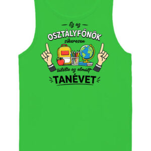 Osztályfőnök túlélte a tanévet – Férfi ujjatlan póló